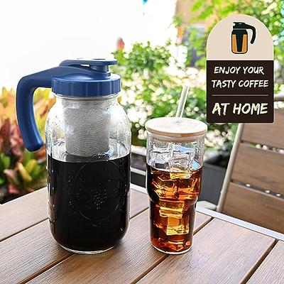 Luxshiny Spill Proof Drinking Cups for Adults Double Wall Coffee