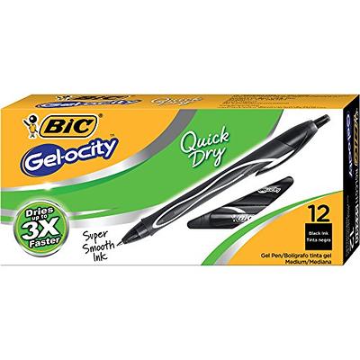 BIC Gelocity Quick Dry Retractable Gel Pens Medium Point 0.7 mm Assorted  Colors Pack Of 8 - Office Depot