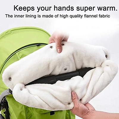 MIOKY Baby Stroller Warm Gloves,Universal Stroller Hand Muff