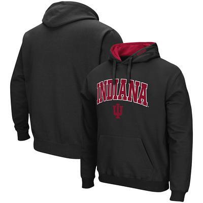 Colosseum Men's Black Louisville Cardinals Arch Logo Crew Neck Sweatshirt - Black