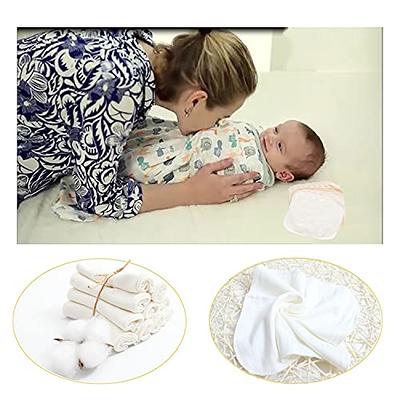 8pcs/Pack Baby Newborn Face Washers Hand Towel Cotton Feeding Wipe