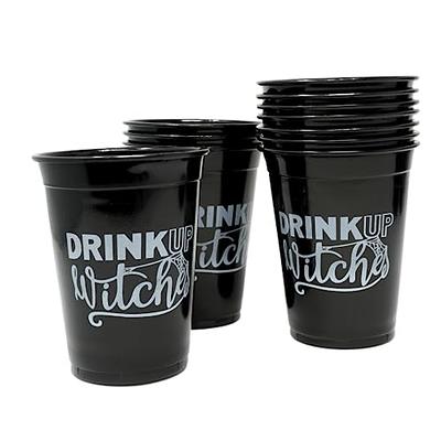 4E's Novelty Drink Up Witches Plastic Cups for Halloween 50 Pack 16 oz  Disposable Halloween Plastic Cups Bulk for Hot & Cold Drinks, Witch Party  Supplies - Yahoo Shopping