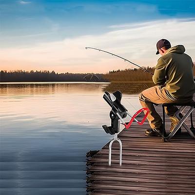 Fishing Rod Holder Rustproof 360-Degree Adjustable Fishing Pole