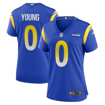 Men's Nike Los Angeles Rams Bone Custom Game Jersey