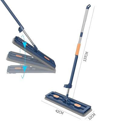 2024 Flat Floor Mop and Bucket Set,Large Flat Mop,360 Degree Rotating  Roseionly Mop,Flat Floor Mops for Floor Cleaning,54 Adjustable Stainless  Steel Long Handle with 6 Washable Microfiber Pads - Yahoo Shopping