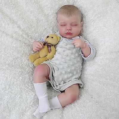 WOOROY Realistic Reborn Baby Dolls August - 20 Inch Lifelike Newborn  Sleeping Girl Handmade Real Life Baby Dolls Reborn Toddler with Soft  Weighted Cloth Body Gift Toy for Age 3+ - Yahoo Shopping