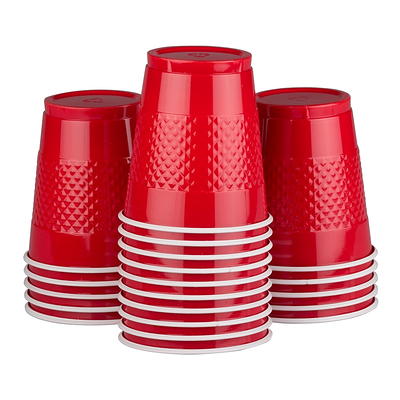 Highmark� Plastic Cups, 16 Oz, Red, Pack Of 50 - Yahoo Shopping