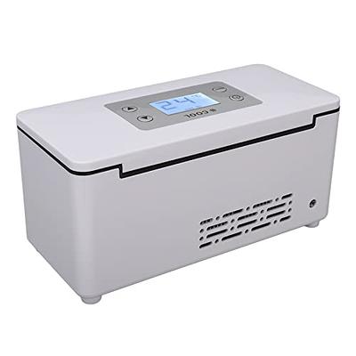 Silonn Mini Fridge, Portable Skin Care Fridge, 4 L/6 Can Cooler and Warmer  Small Refrigerator with Eco Friendly for Home, Office, Car and College Dorm