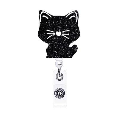 Cat Badge Reel, Badge Reel, Nurse Badge Reel, Kitty Badge Reel, Vet Badge Reel, Nurse Gift, Teacher Badge Reel, Retractable Badge Holder