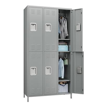 Metal Lockers for Employees with Lock, Employees Locker Storage