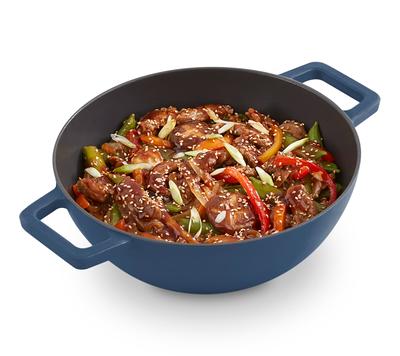 Zakarian by Dash 9 Cast Iron Wok - Yahoo Shopping