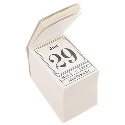 Style Plan Book 2024 Desk Calendar 2024 Mini Desk Calendar Coil