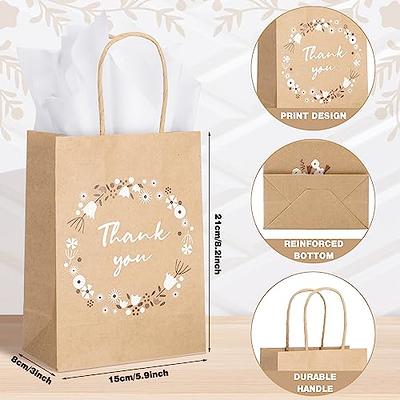 Leinuosen 2 Pcs 70 Inches Extra Large Thank You Plastic Gift Bags