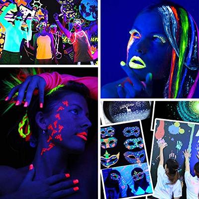 12 Color Glow In The Dark Pigment Powder Epoxy Resin Luminous Mica