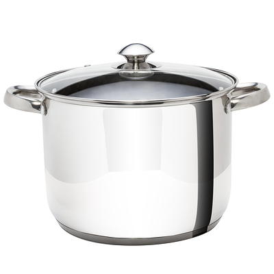 Gibson Whittington 8 qt. Stainless Steel Stock Pot with Lid