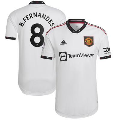 Men's adidas Bruno Fernandes Navy Manchester United Name & Number