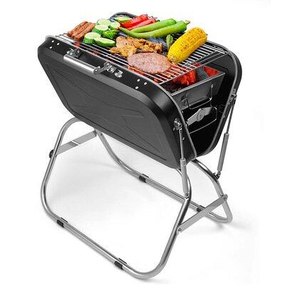 Barbecue Outdoor Portable Folding Grill Stainless Steel Charcoal Mini BBQ  Grill