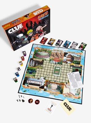  USAOPOLY CLUE: Naruto, Solve The Mystery in This Collectible  Clue Game, Featuring Characters & Locations from The Anime TV Show Naruto