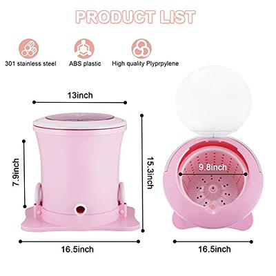 Manual Clothes Dryer Portable Mini Dryer Compact Spin Dryer Non electric  Laundry Dryer for RV, Camping, School, Apartment, Dorm (Pink) - Yahoo  Shopping