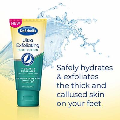 Dr. Scholl's Dry, Flaky Skin Remover Ultra Exfoliating Foot Lotion