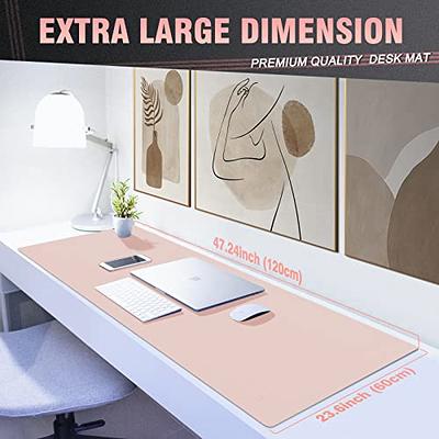 K KNODEL Desk Mat, Desk Pad, Waterproof Desk Mat for Desktop