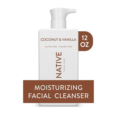 Native Moisturizing Facial Cleanser, for Sensitive & Normal Skin, Paraben  Free, 12 oz - Yahoo Shopping