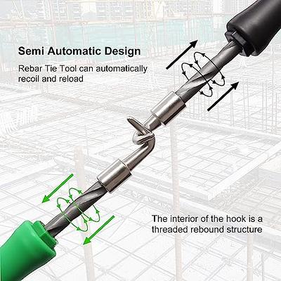 Semi-automatic Rebar Hook Straight Pulling Wire Tie Strapping