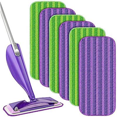 HOMEXCEL Microfiber Mop Pads Compatible with Swiffer Wet Jet