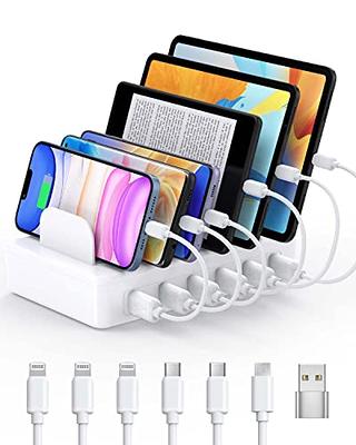 Multi Port USB Charging Station 50W 3-Port Fast Charging Desk Charger for  Phone