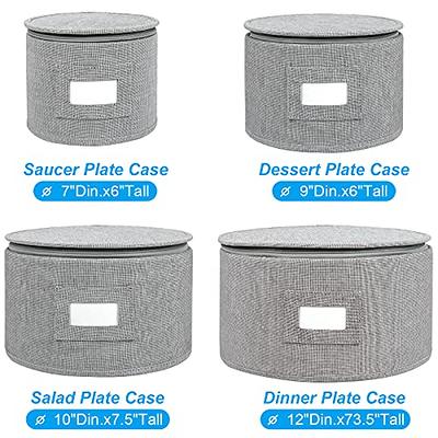 Dinnerware Storage - Gray 5 Piece Set, Dinnerware and China Storage