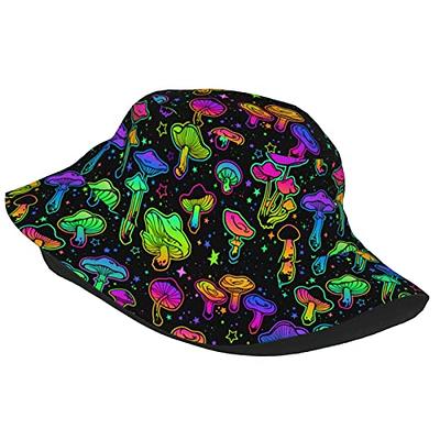 Quanhaigou Unisex Sun Hats Fashion Beach Bucket Hat for Men Women