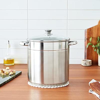 Kitchenaid 3-ply Base Stainless Steel 8qt Stockpot With Lid : Target