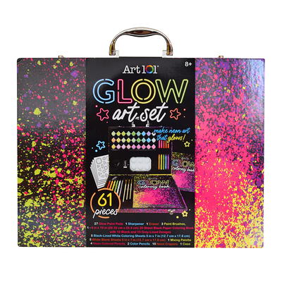 Art 101 Glitter Glue Arts & Crafts Kids Bold Colors 5 Bottles for