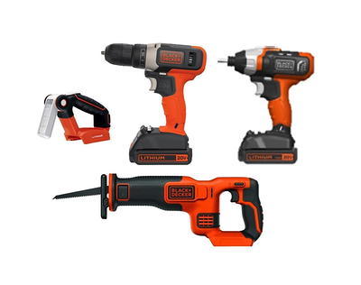 Black + Decker 4-Tool Combo Kit