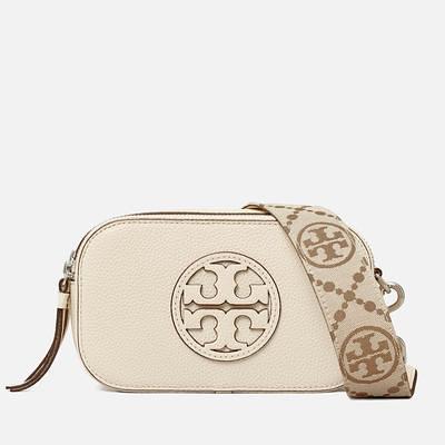 Ted Baker Tikisha Branded-hardware Leather Mini Crossbody Bag in Pink