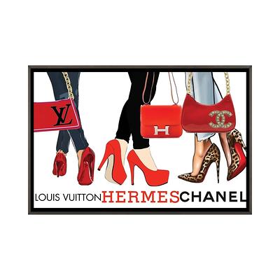 Chanel Bag Canvas Print by Julie Schreiber