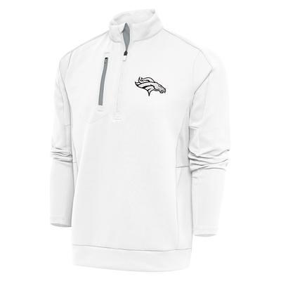 Antigua Women's Denver Broncos White Generation Full-Zip Jacket