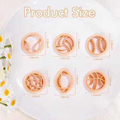 Jaywayne Polymer Clay Cutters,18 PCS Clay Cutters for Polymer Clay Jewelry  Making Plastic Clay Earring Cutters with Earring Cards Earring Hooks