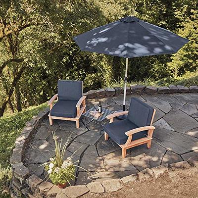 Classic Accessories Montlake FadeSafe Water Resistant Patio Cushion Set Heather Grey