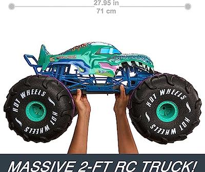 Mattel Hot Wheels Monster Trucks Car Chompin' Mega-Wrex Vehicle