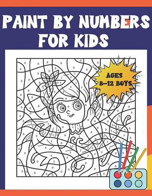 Color By Number Book For Kids Ages 8-12: 50 Unique Color By Number Design  for drawing Coloring And Activity Book For Kids And Toddlers (Paperback)