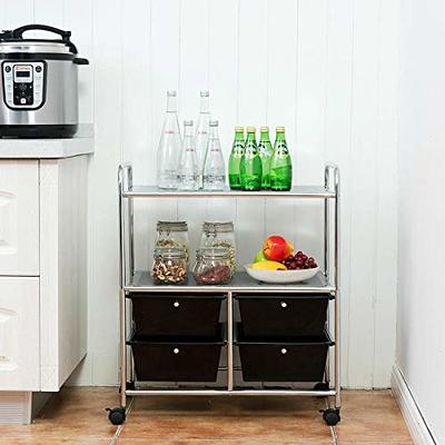  Giantex Craft Storage Cart - Utility Organizer Cart