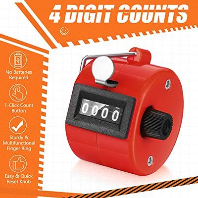 Copkim 20 Pcs Handheld Clicker Counter 4 Digit Number Tally