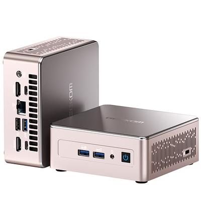 Beelink SER5 MAX Mini PC, AMD Ryzen 7 5800H(up to 4.4GHz) 8C/16T, Mini  Computer 16GB DDR4 RAM 1TB NVMe SSD, Mini Desktop Computer 4K 60Hz Triple