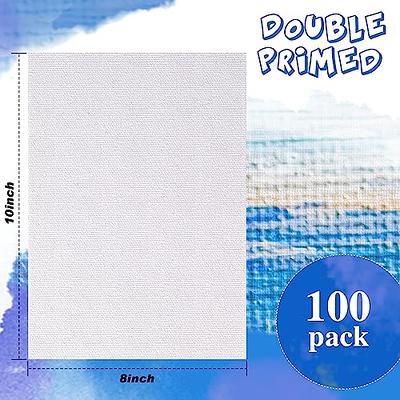 100 Pack Bulk Painting Canvas Panels, Classroom Value Pack Art Canvas,  Small Canvases for Classroom Students, Painting Hobby Painters Using (8 x  10 Inch) - Yahoo Shopping