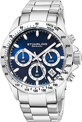 Stührling Original Men's Chronograph Watch Stainless Steel