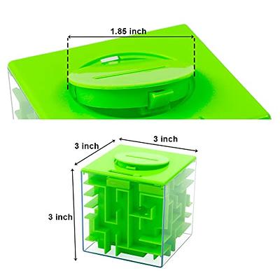 Clear Pet Plastic Storage Boxes 18 Pack 3x3x3