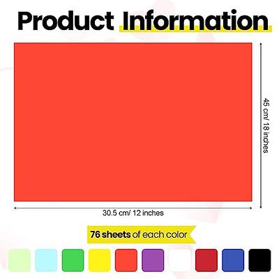 20 Sheets Colored Cardstock 8.5 x 11, 250gsm Assorted Colors Cardstock  Paper for DIY Arts and Cards Making, Scrapbooking,Kids School