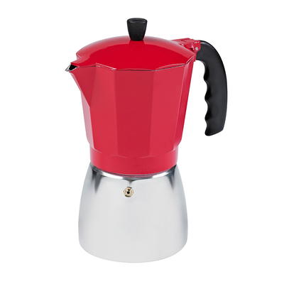 Imusa 6 Cup Red Traditional Aluminum Espresso Stovetop Coffeemaker - Yahoo  Shopping