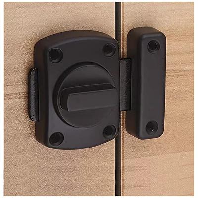 Bathroom Door Lock Sliding Door Latch Window Cabinet Swivel Lock Zinc Alloy  Door Locks for Bedrooms